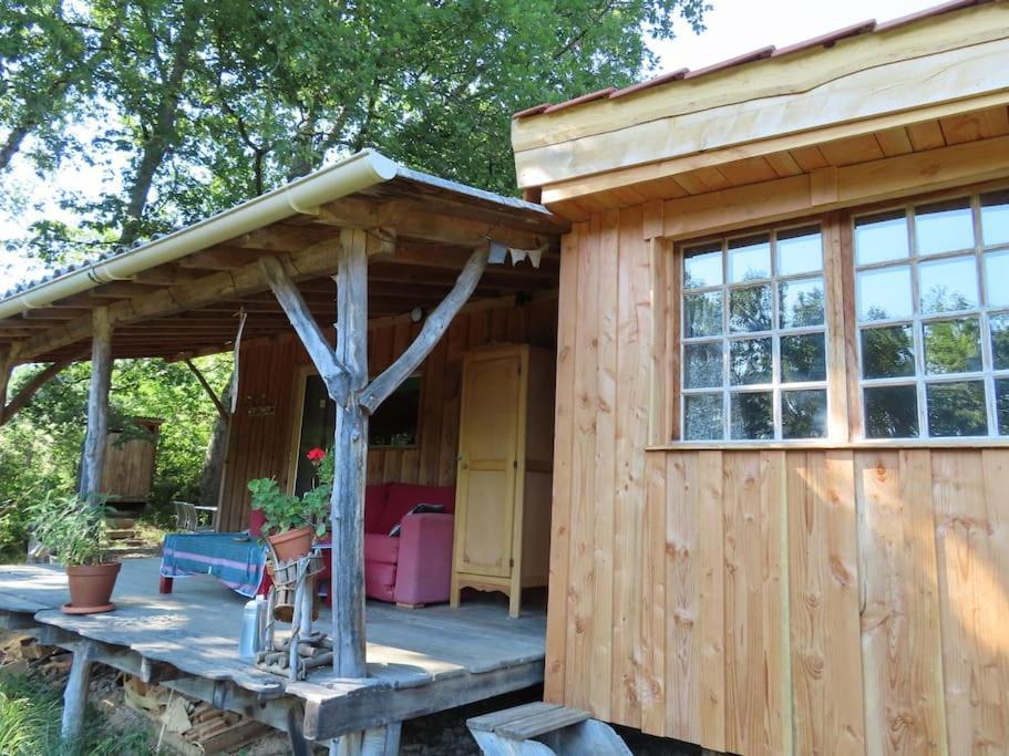 Cosy Cabane Montbrun-Bocage Exterior photo