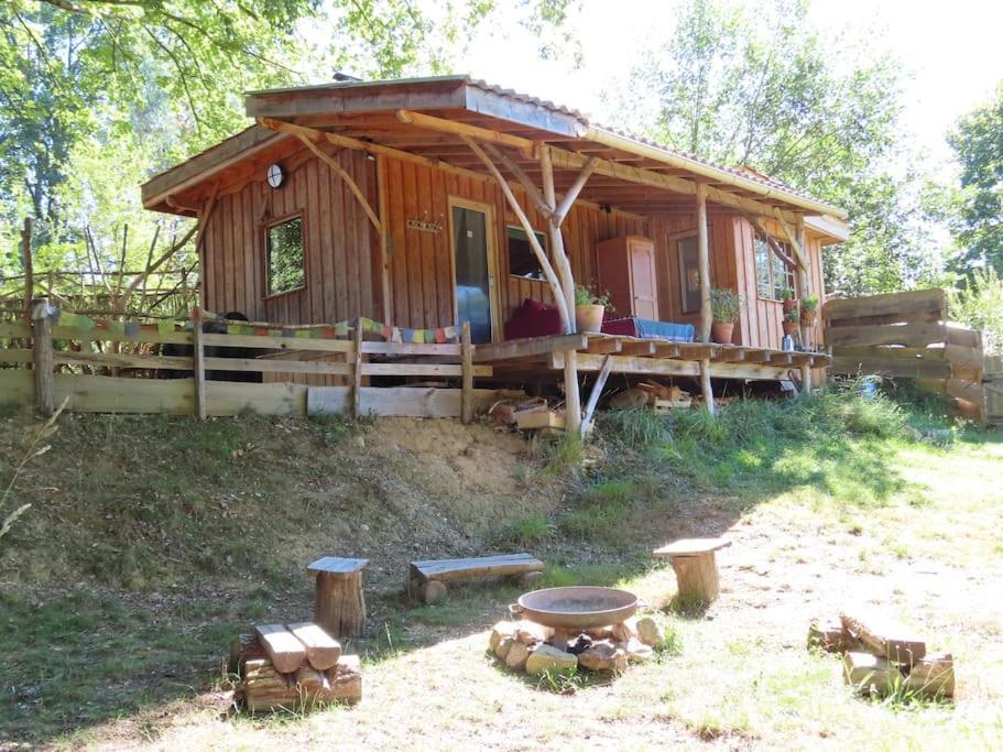 Cosy Cabane Montbrun-Bocage Exterior photo